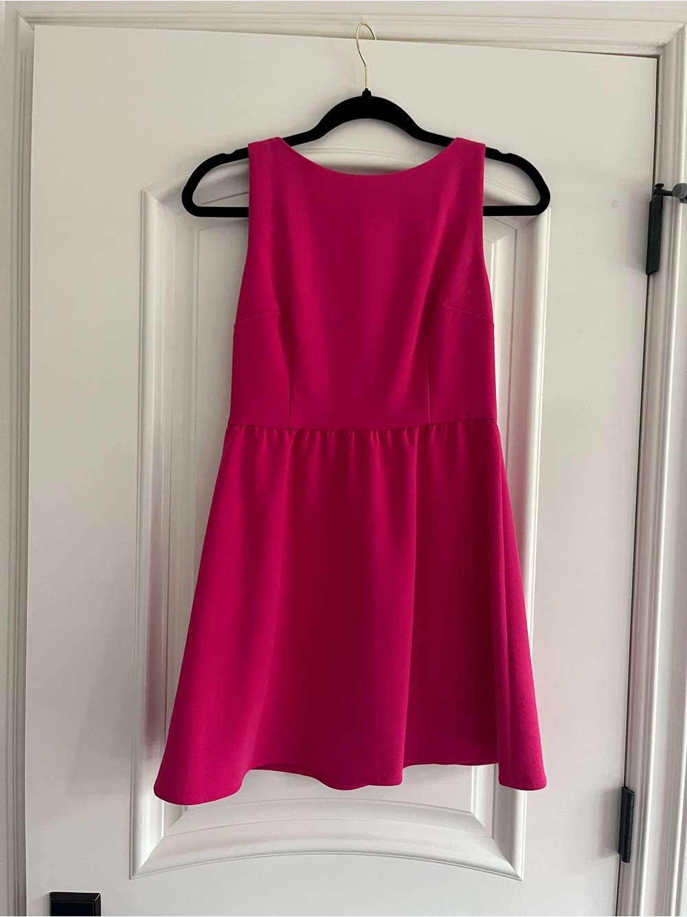 French Connection Bright Fuchsia Sleeveless Mini Dress